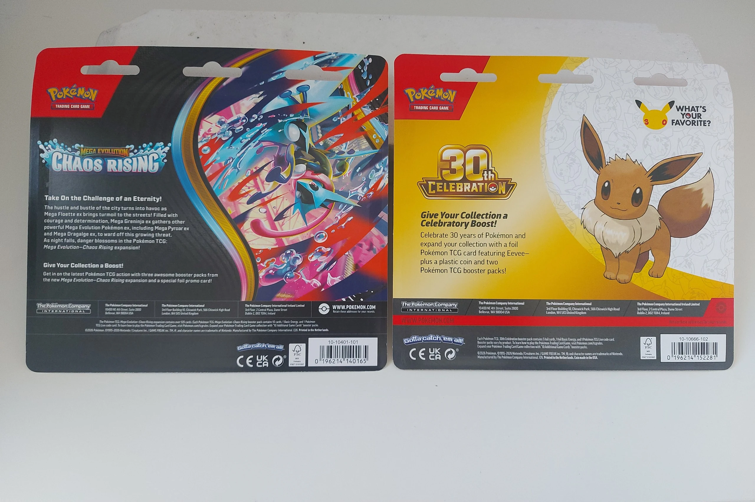 🔥 30th Celebration Blisteeeeeer! 2 pack blister + chaos rising 3pack blister image 2