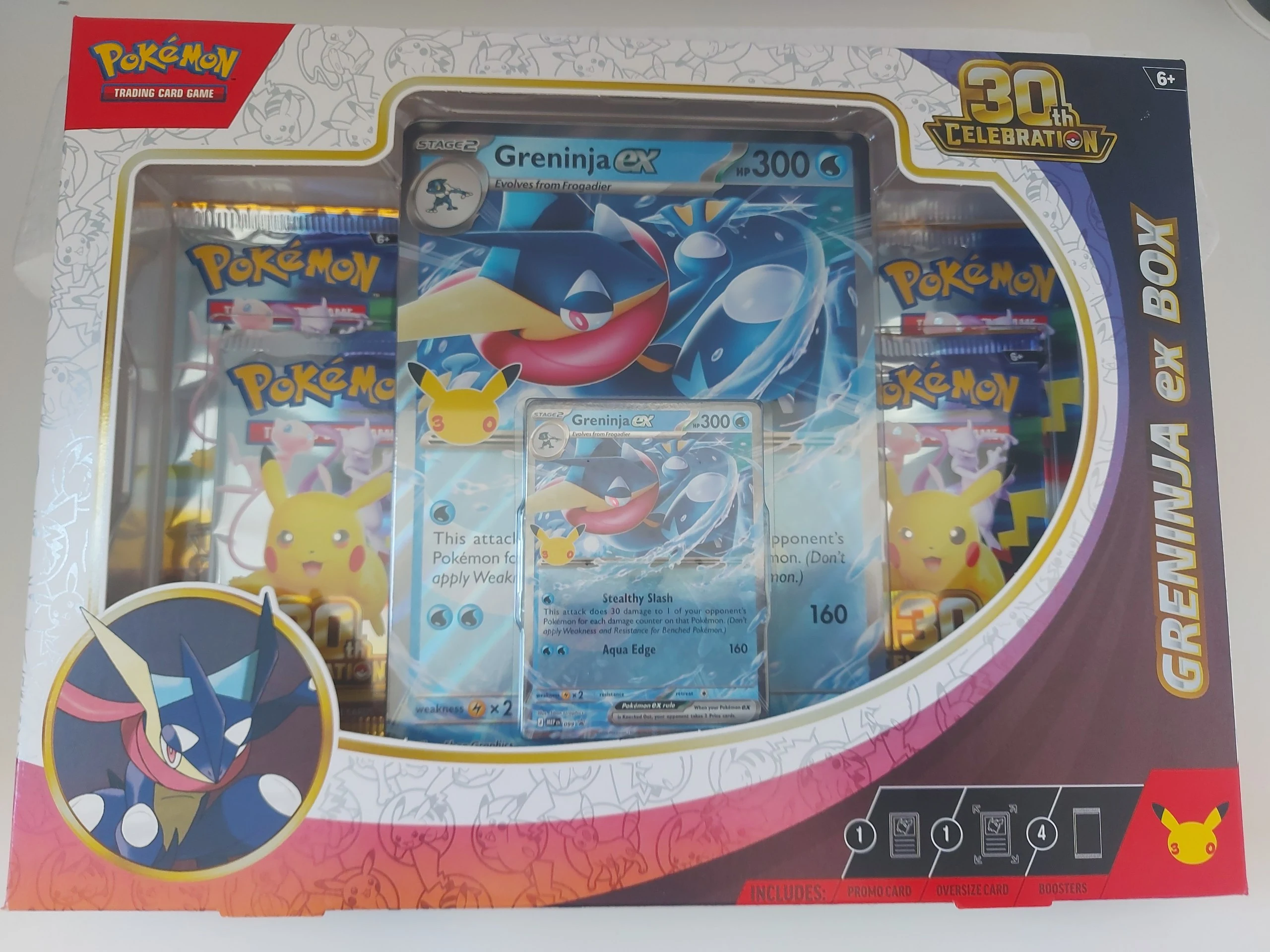 🔥30th Celebration: Greninja ex box image 1