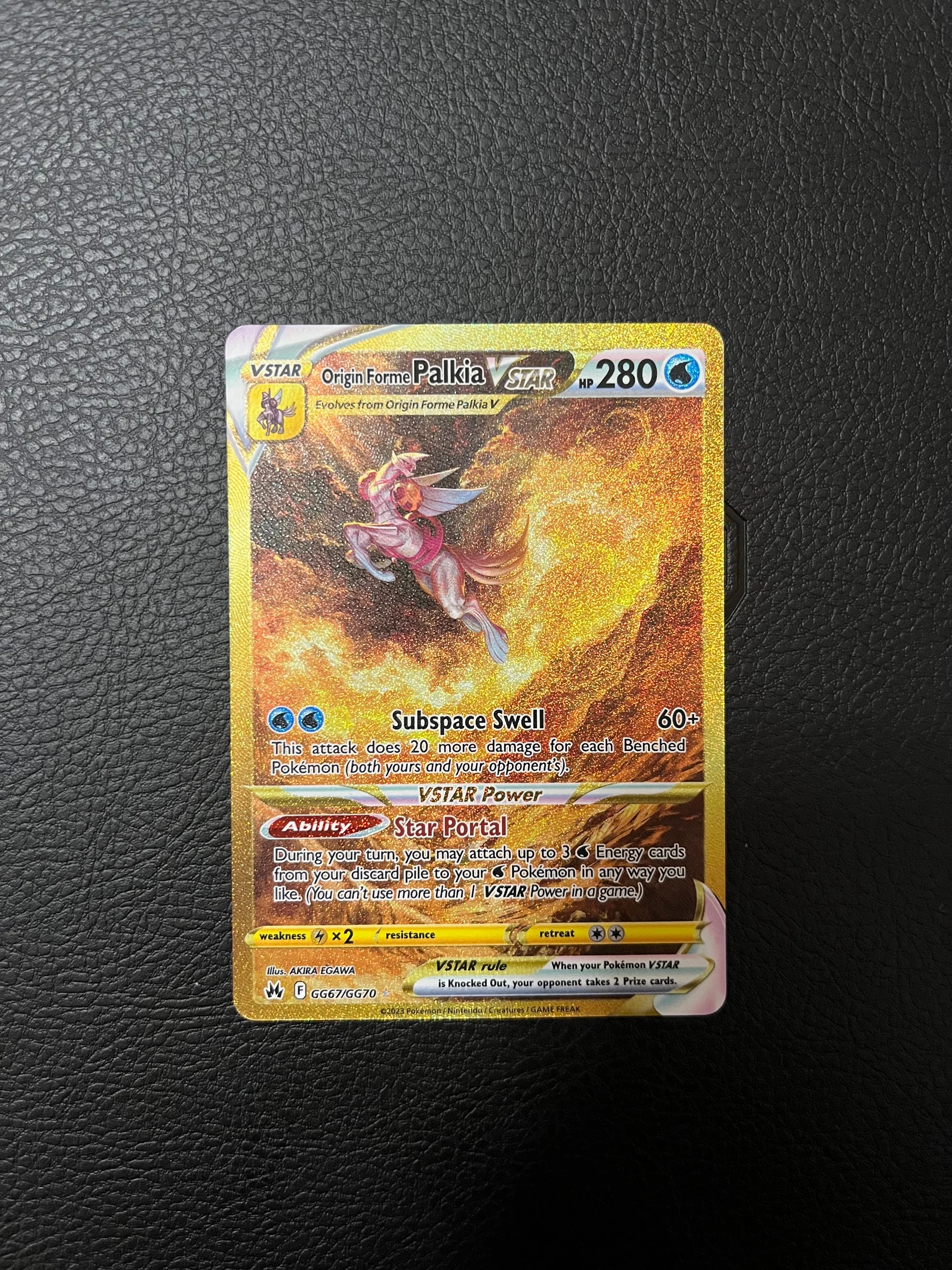 Origin Forme Palkia Vstar (GG67/GG70) image 1