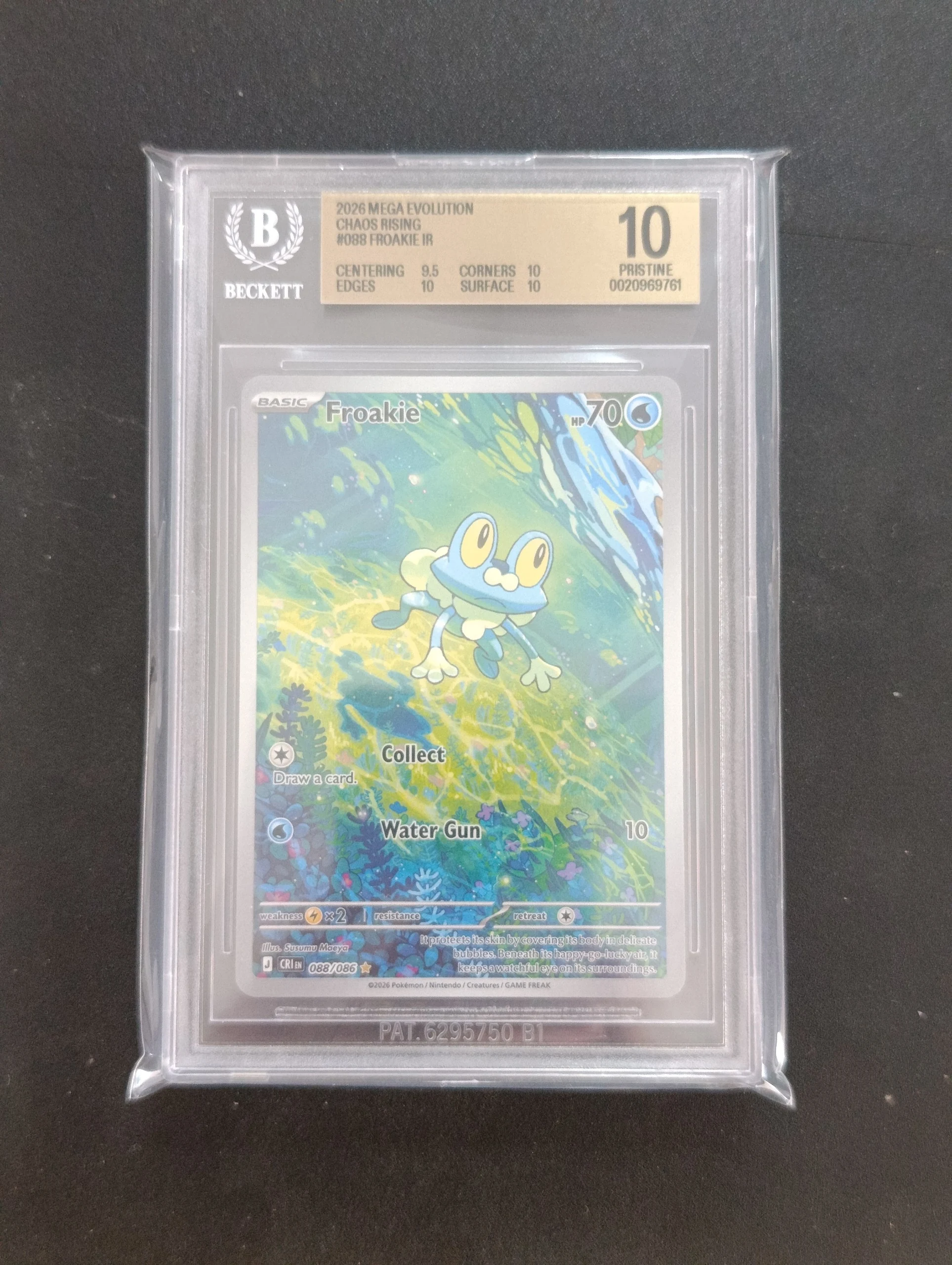 BGS 10 Froakie CRI088 from Chaos Rising image 1