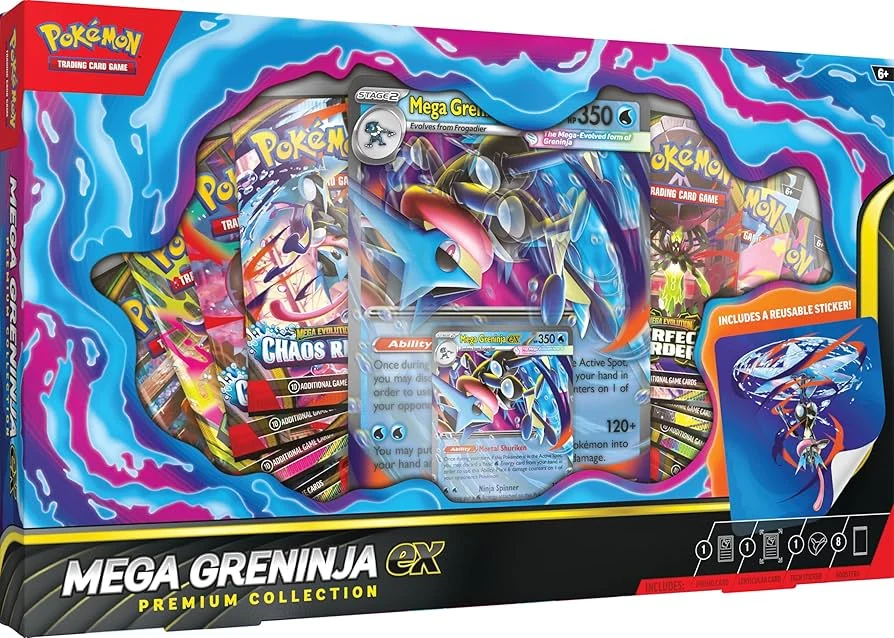 MEGA GRENINJA ex PREMIUM COLLECTION + SINGLES image 5