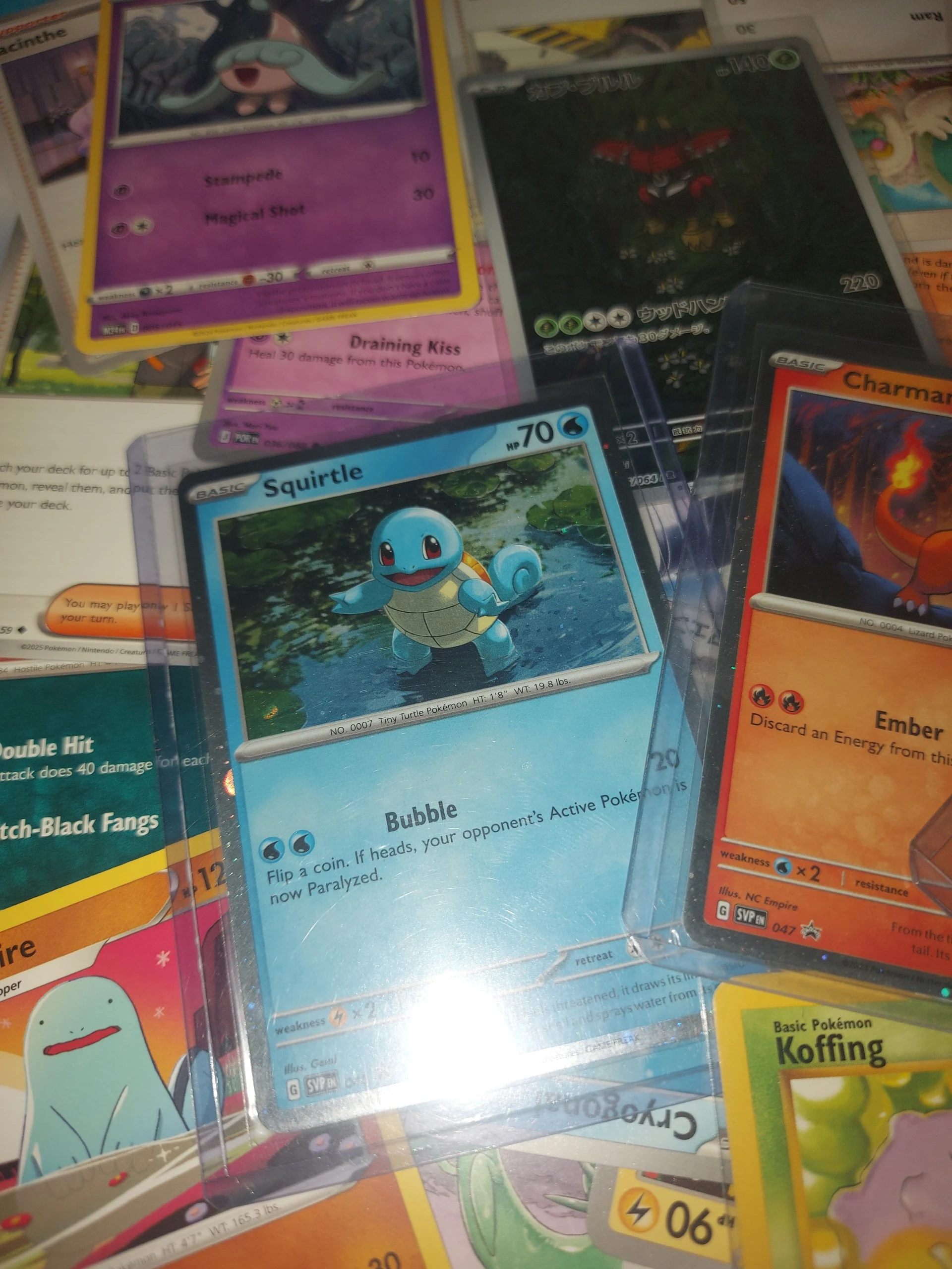 ⚡️🔥💧Kanto starters promos lot: Vintage and retro (x100 cards) image 4