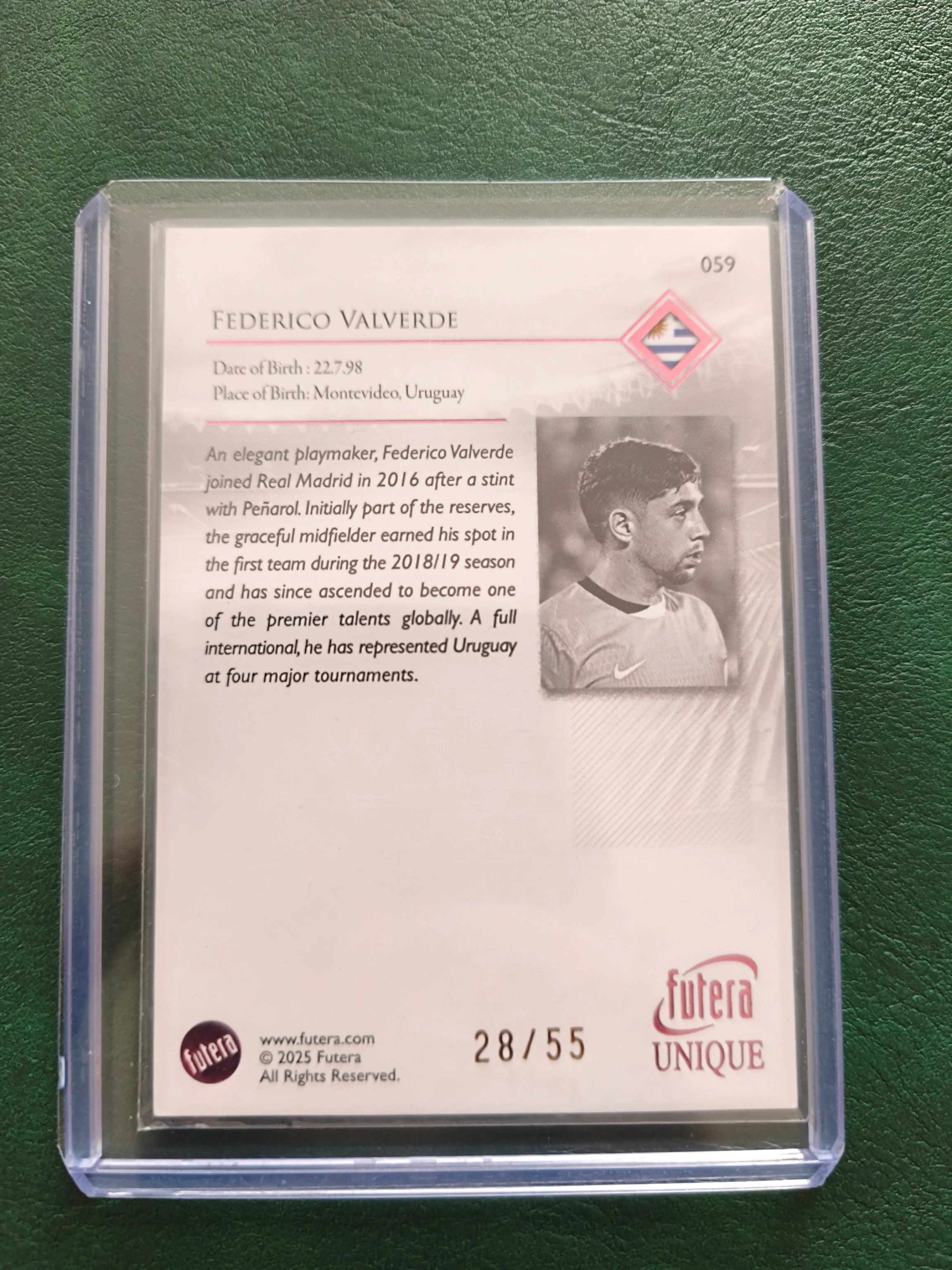 Federico Valverde 28/55 future unique! image 2