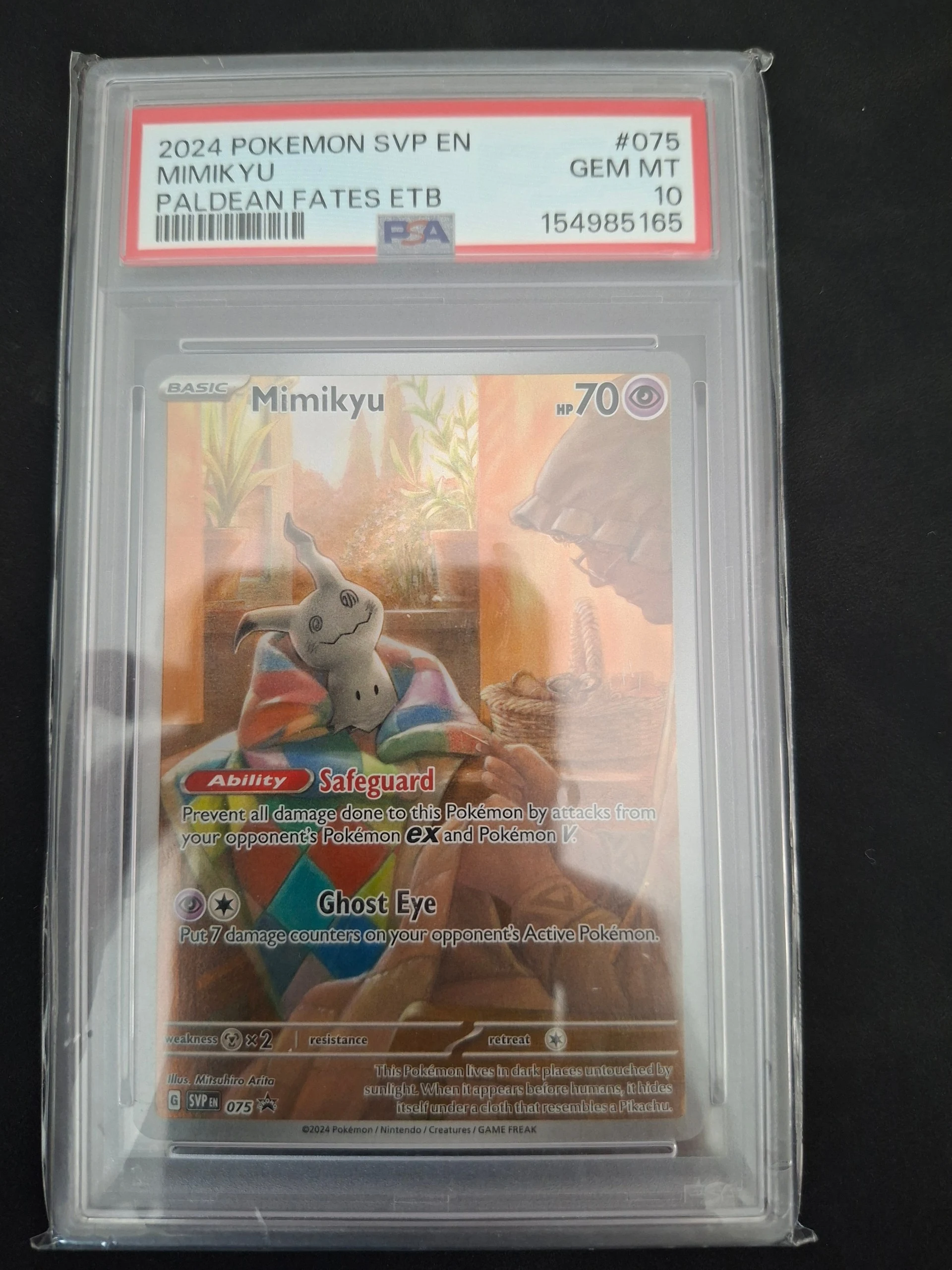 Mimikyu SVP 075 PSA 10 image 1