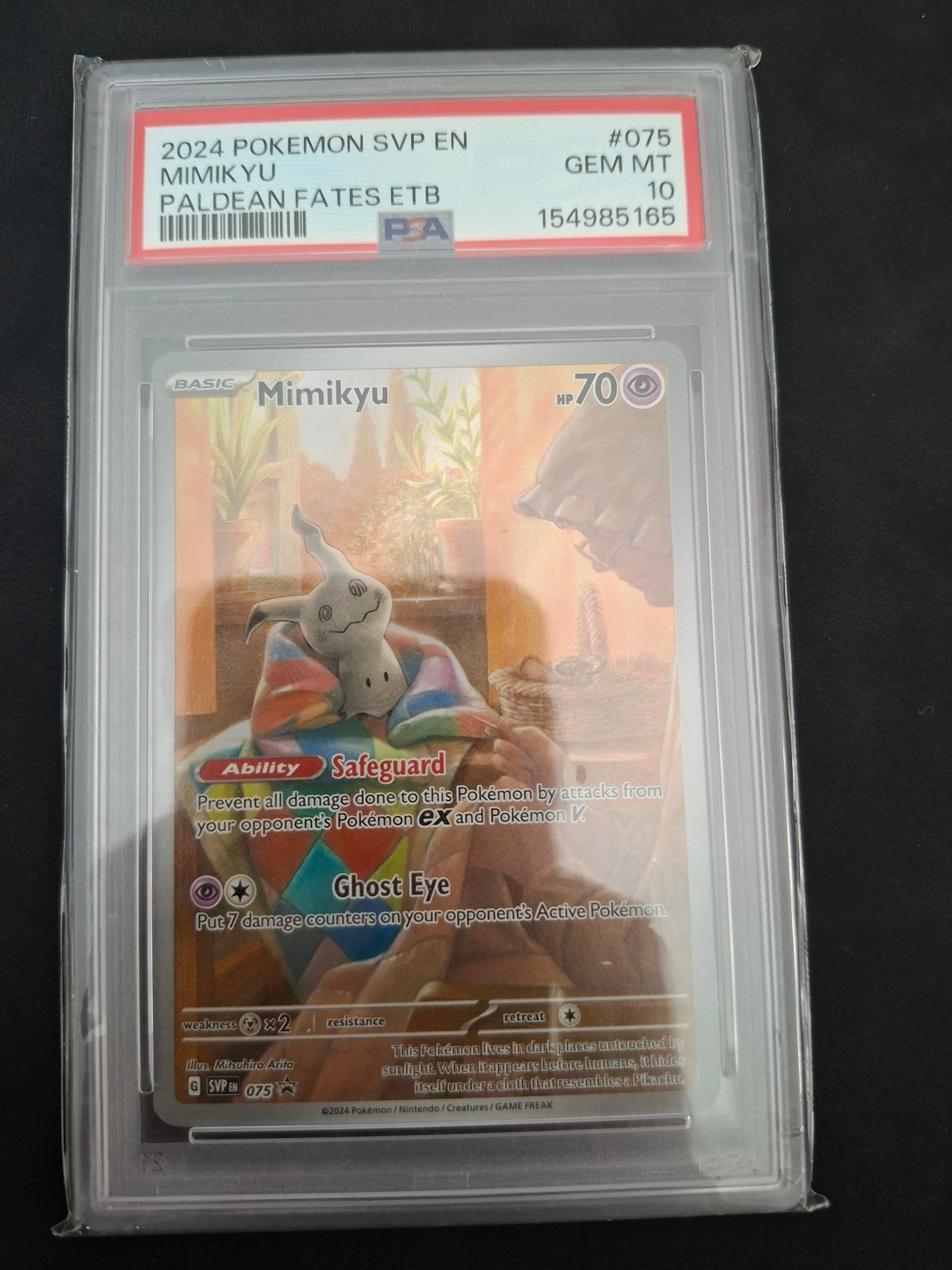 Mimikyu SVP 075 PSA 10 image 2