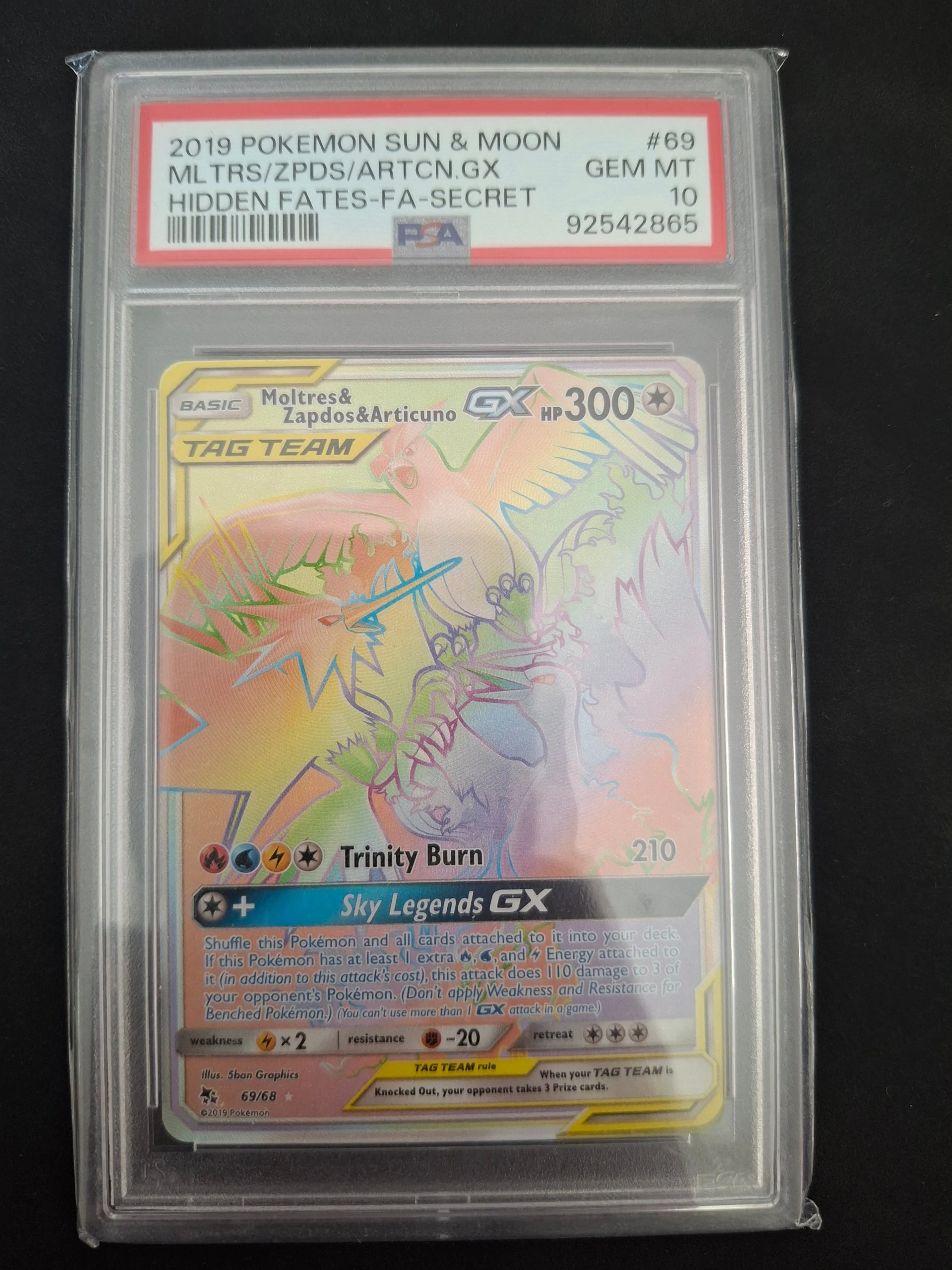 Moltres & Zapdos & Articuno GX image 1