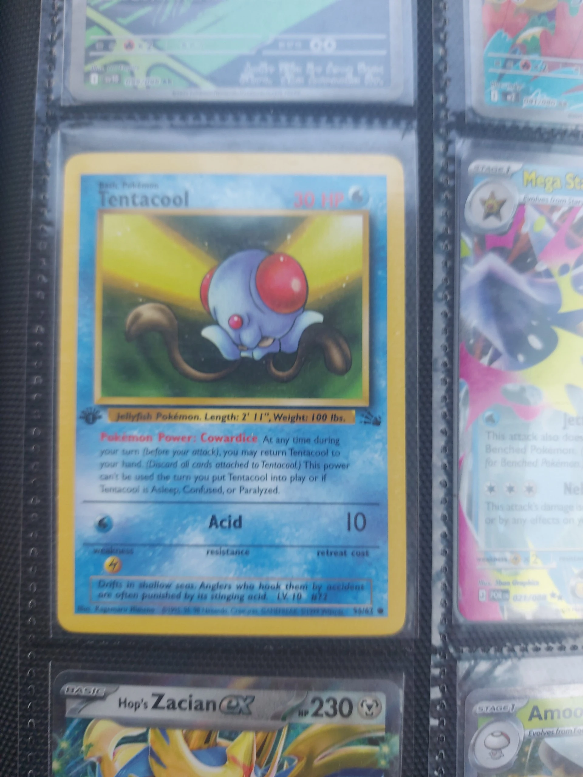 🔥1st edition Tentacool lot: Fullarts, ex, vintage (x18 cards) image 1