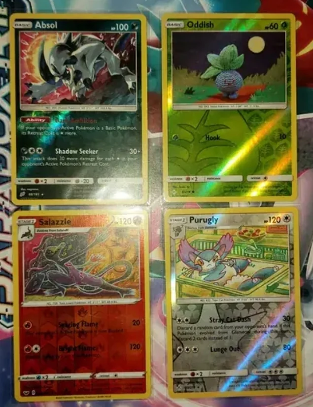 X4 Vintage reverse holos from the old 2019 image 1