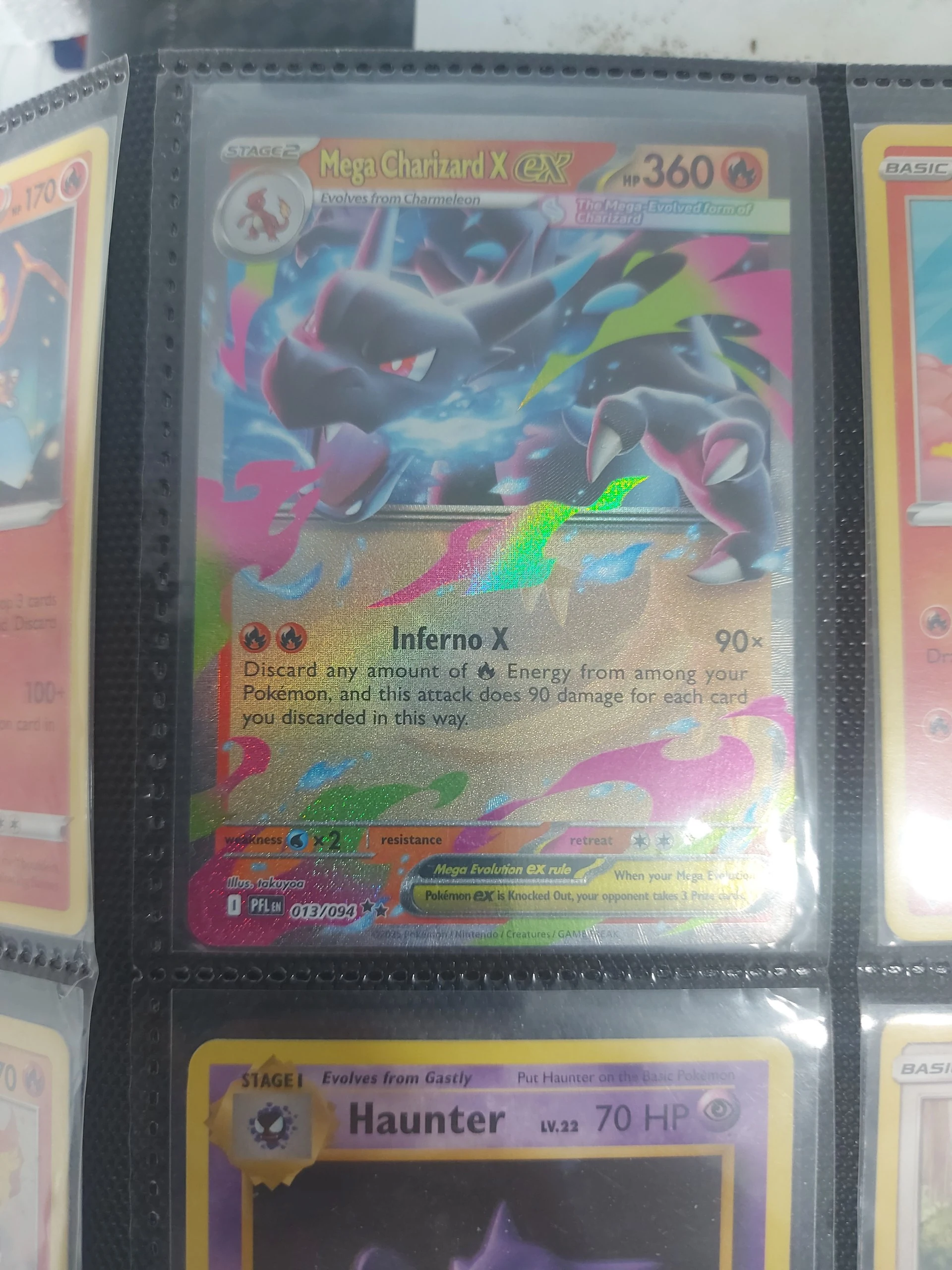 🔥 Mega Charizard x ex lot  (x100 original pokemon cards) image 2