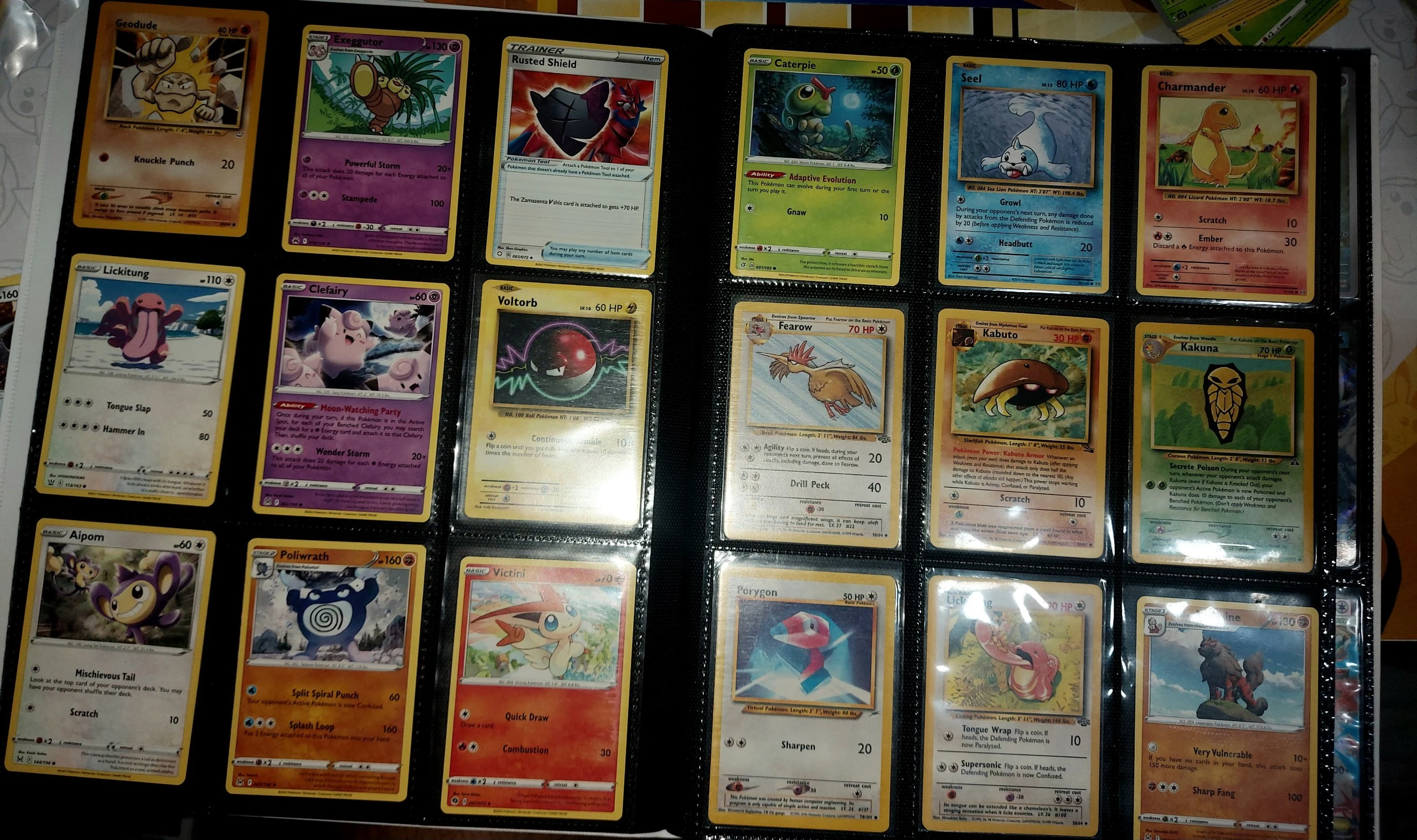 🐚Base set - Fossil vintage post (x18 cards) image 2