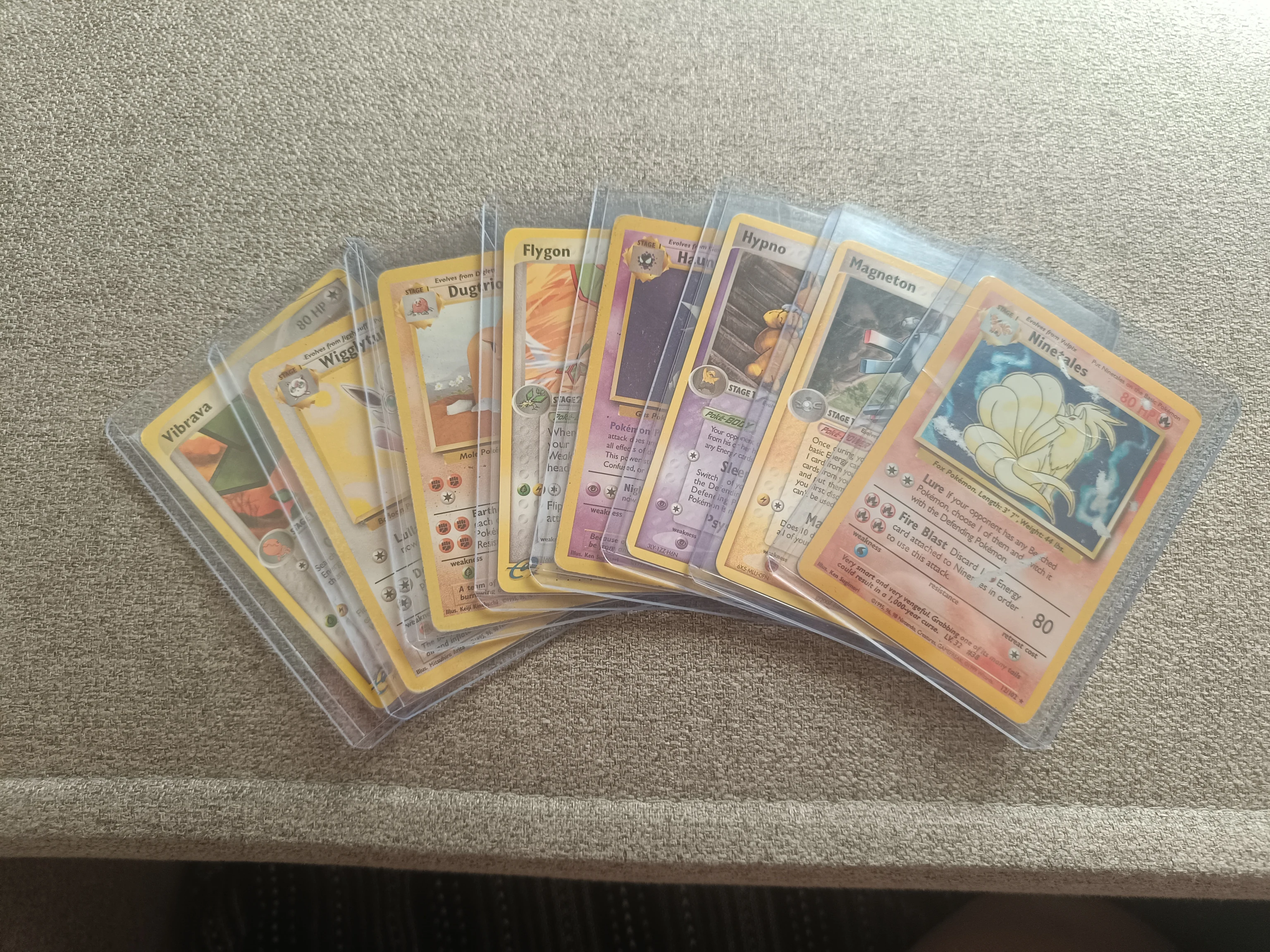 Pokemon Vintage 8 card Lot image 1