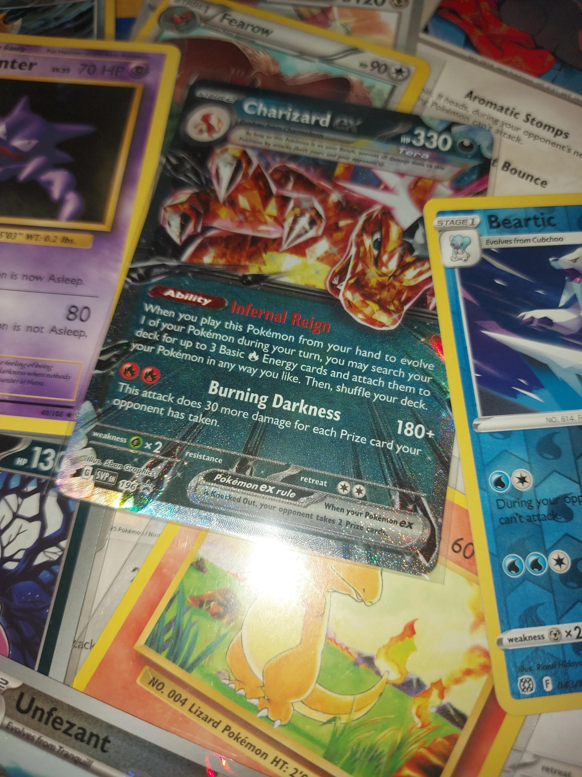 Μεγάλο pokemon lot: x200 κάρτες: Gengar, Charizard, fullart, vintage, ex, Pokeball image 1